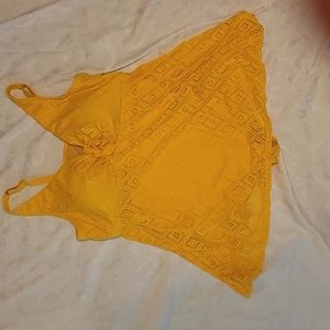 Catherine's yellow swimdress